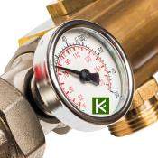 Коллектор для теплого пола с вентилями 9 выходов STOUT SMB 0468 000009